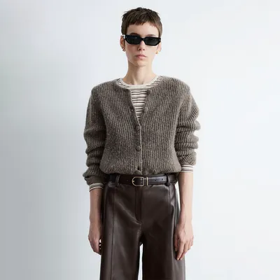 Áo len cổ lọ Năng động Công sở 0095