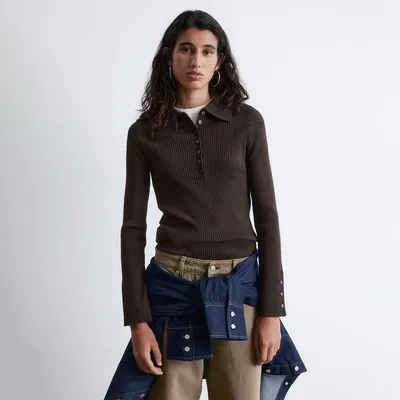 Áo kiểu bèo Basic Chất liệu mềm 0033