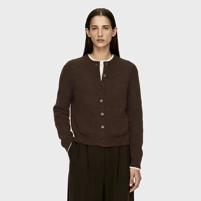 Áo len cardigan Tiêu chuẩn Dễ phối 0024