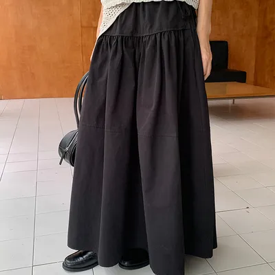 Chân váy chữ A Trẻ trung Chất liệu mềm 0101