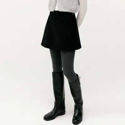 Chân váy chữ A Thanh lịch Mặc hàng ngày 0051