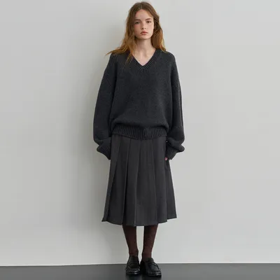 Chân váy chữ A Nhẹ nhàng Dễ phối 0206