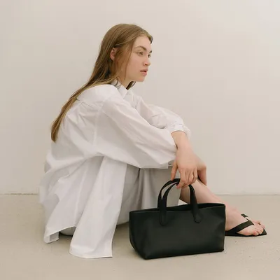 Túi tote da Năng động Chất liệu mềm 0028