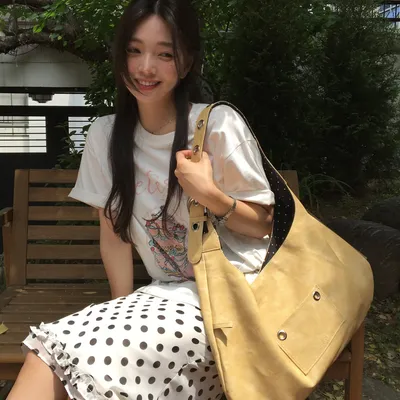 Túi đeo chéo mini Cá tính Chất liệu mềm 0041