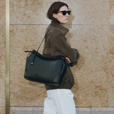 Túi đeo chéo da Tối giản Dễ phối 0156